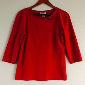 Designers Originals Red Light Sweater Top S
